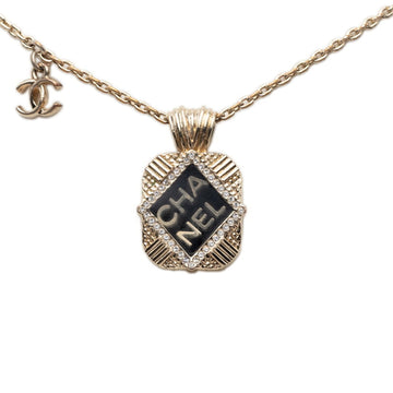 Chanel Cc Logo Chain Pendant Necklace
