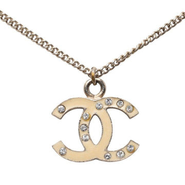 Chanel Cc Logo Chain Pendant Necklace