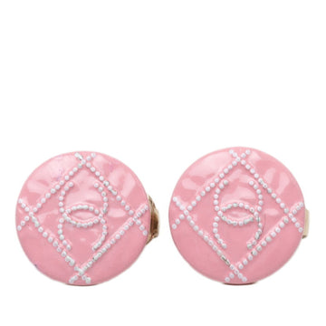 Chanel Cc Logo Clip-On Earrings Metal