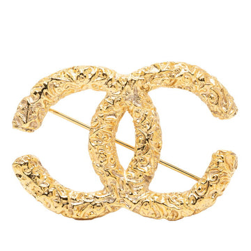 Chanel Cc Logo Brooch Metal