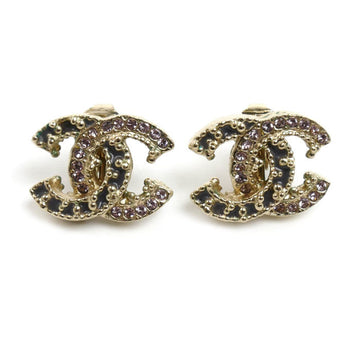 Chanel Cc Logo Clip-On Earrings Metal