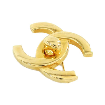 Chanel Brooch Gold-Tone Metal