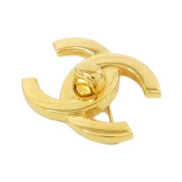 Chanel Brooch Gold-Tone Metal