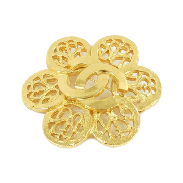 Chanel Brooch Gold-Tone Metal