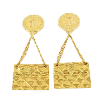 Chanel Earrings Gold-Tone Metal