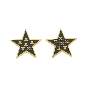 Chanel Earrings Gold-Tone Metal