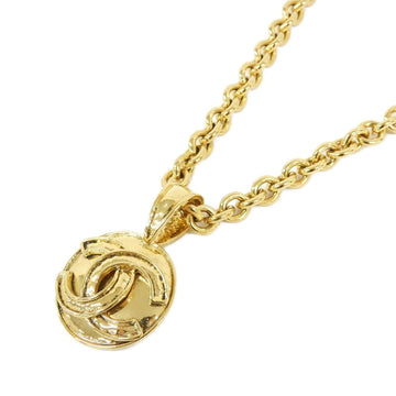 Chanel Pendant Necklace Gold