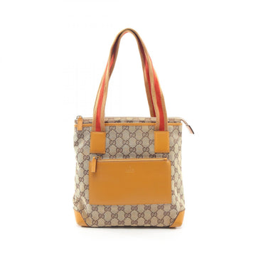 Gucci Gg Canvas Tote Shoulder Bag