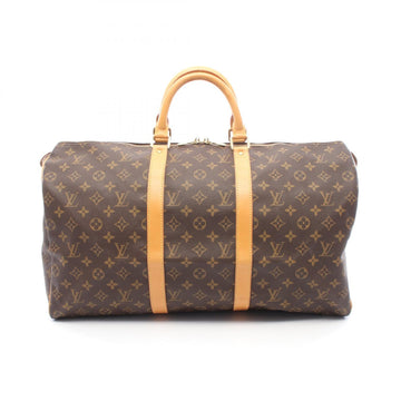 Louis Vuitton Keepall 50 Hand Bag Canvas