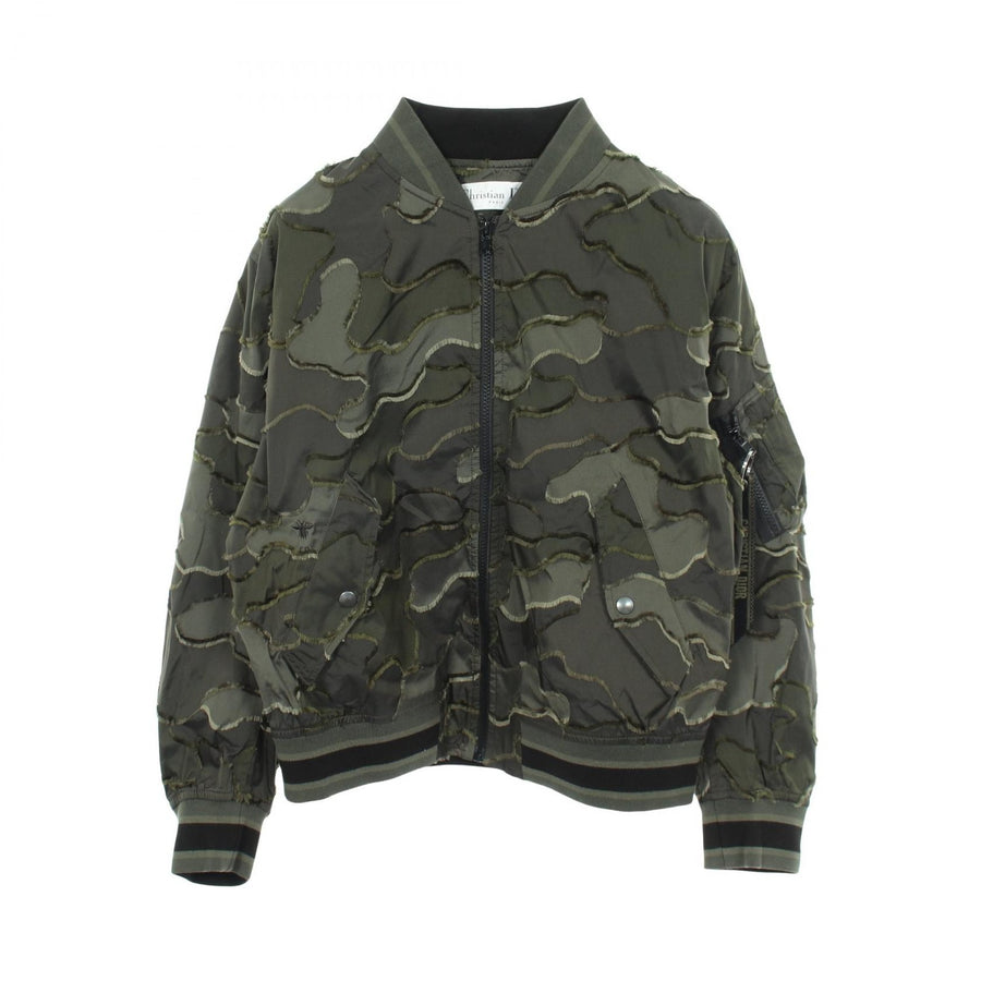 Dior Bee Embroidered Camouflage Blouson