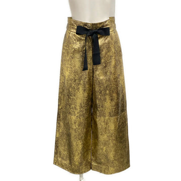 Chanel Gold Outer Fabric Lambskin