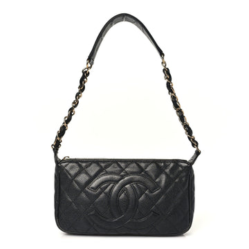 Chanel Caviar Quilted Cc Shoulder Bag