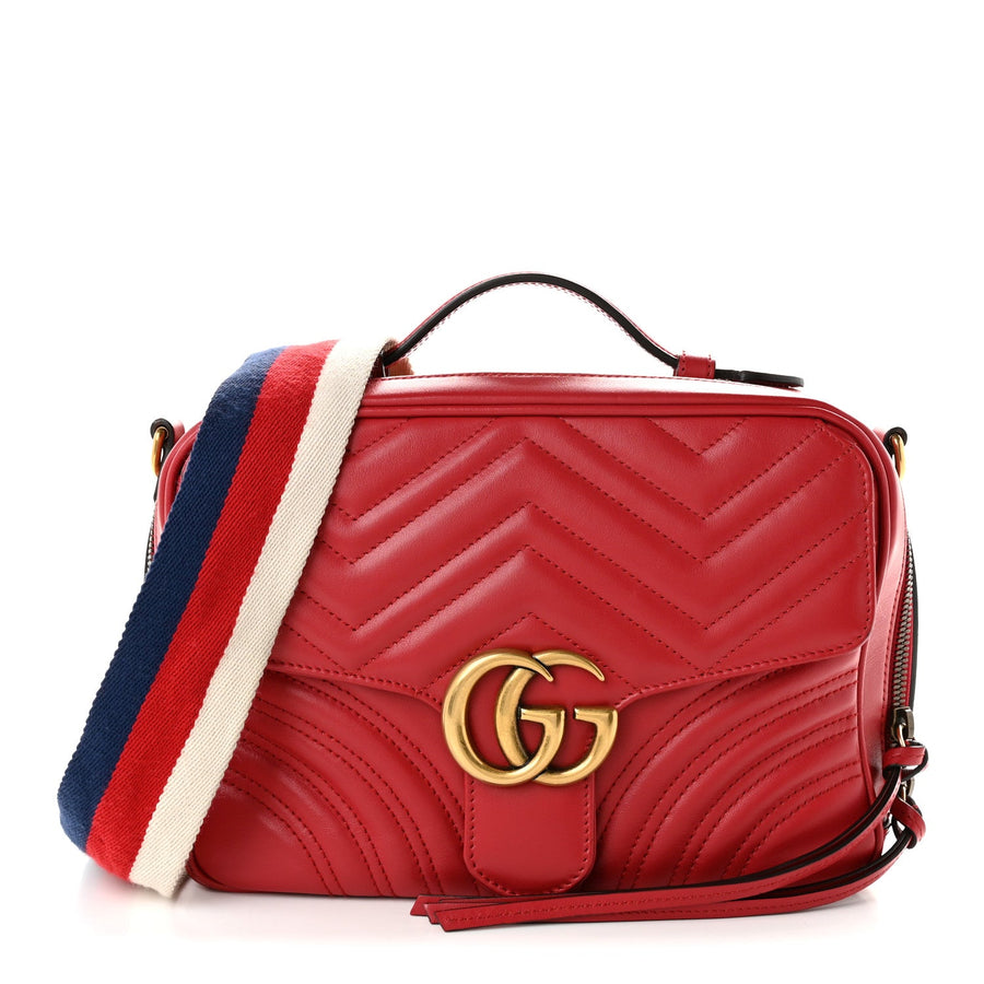 Gucci Calfskin Matelasse Sylvie Web