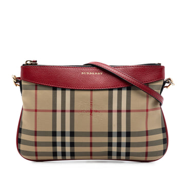 Burberry Haymarket Check Nylon Peyton