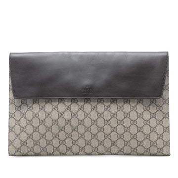 Gucci Gg Supreme Envelope Clutch Pre-
