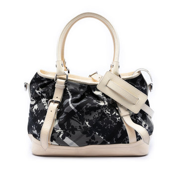 Burberry Floral Beat Check Nylon And