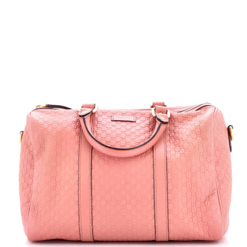 Joy Boston Bag Microguccissima Leather