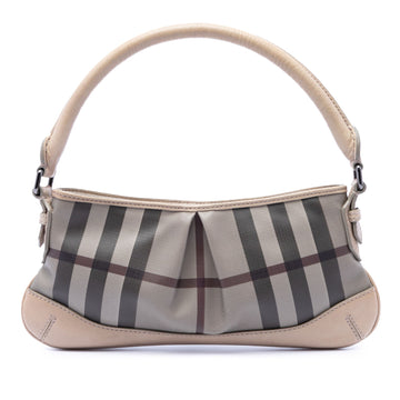 Burberry Smoke Check Coated Canvas