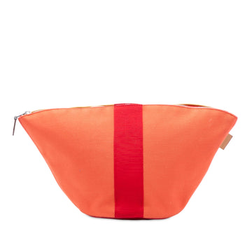 Hermès Mini Toile Palmyre Pouch Pre-