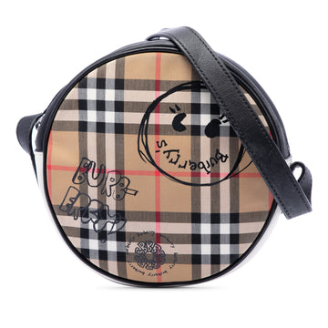 Burberry Cartoon House Check Round