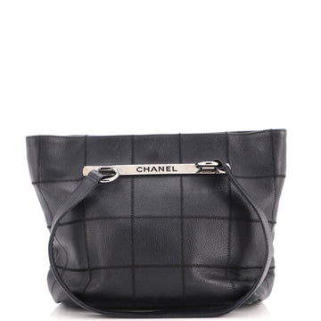 Chanel Square Stitch Tote Caviar Medium