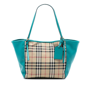 Burberry Small Haymarket Check Coated
