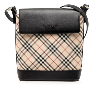 Burberry Nova Check Canvas Crossbody