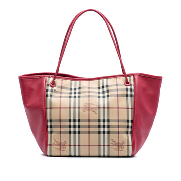 Burberry Small Haymarket Check Coated