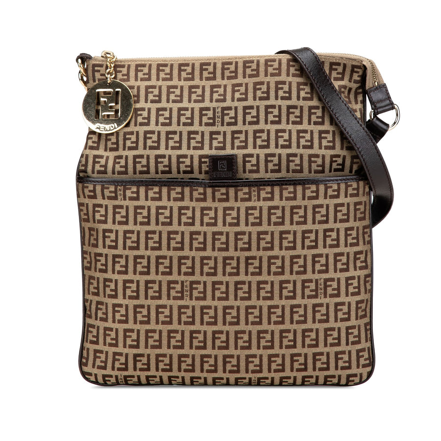 Fendi Zucchino Canvas Crossbody Pre-