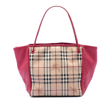Burberry Small Haymarket Check Coated