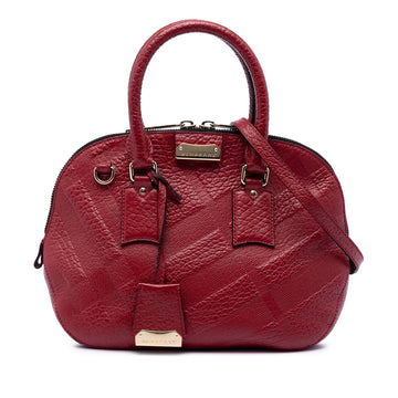 Burberry Small Heritage Grain Check