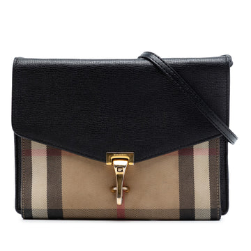 Burberry Small Leather And House Check