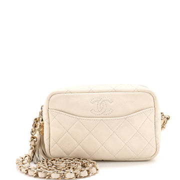 Chanel Coco Tassel Camera Case Quilted