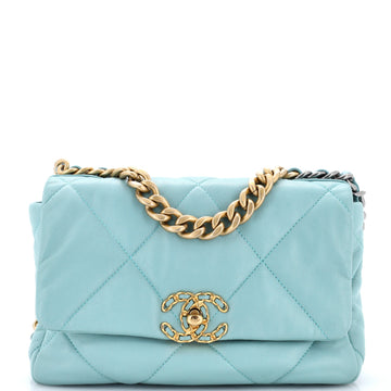 Chanel 19 Flap Bag Quilted Leather