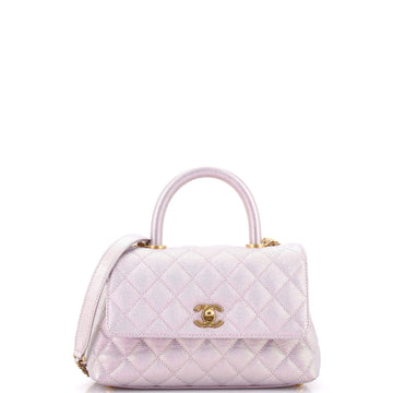 Chanel Coco Top Handle Bag Quilted