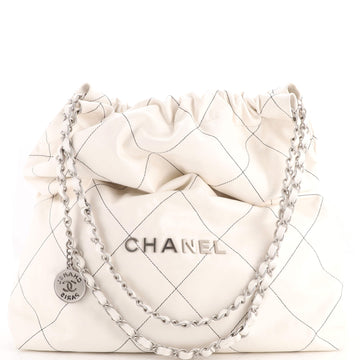 Chanel 22 Chain Hobo Quilted Calfskin