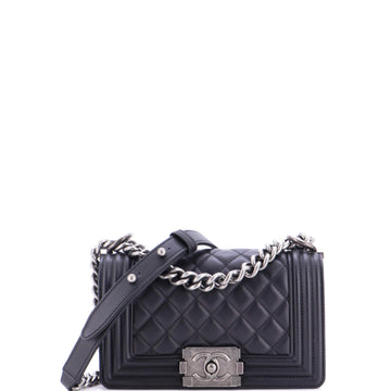 Chanel Boy Flap Bag Quilted Lambskin