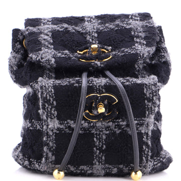 Chanel Duma Drawstring Backpack Quilted