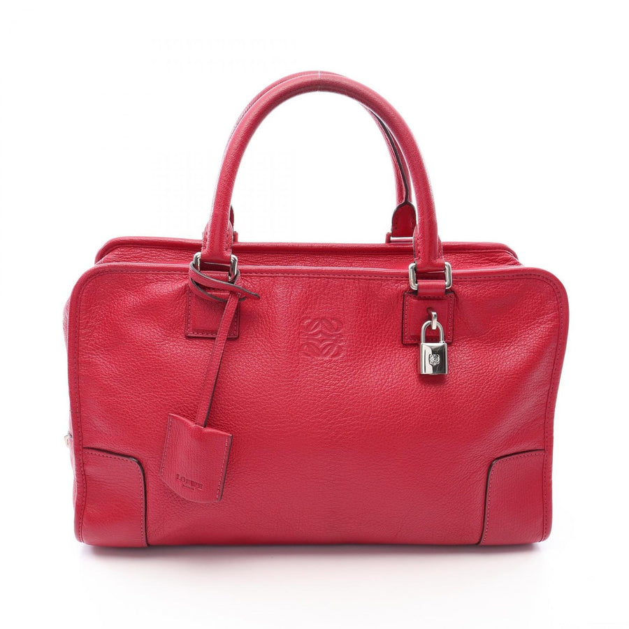 Loewe Amazona 36 Handbag Leather Red