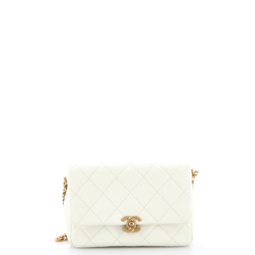 Chanel Chain Melody Flap Bag Quilted