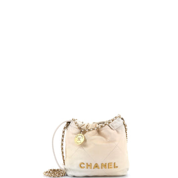 Chanel 22 Chain Hobo Quilted Shaded