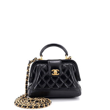 Chanel Cocodoc Top Handle Bag Quilted