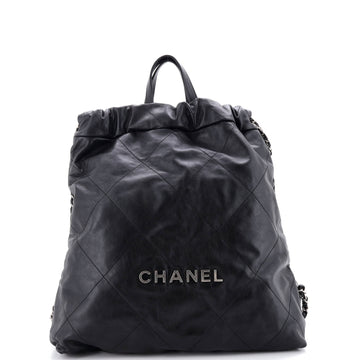 Chanel 22 Chain Backpack Quilted