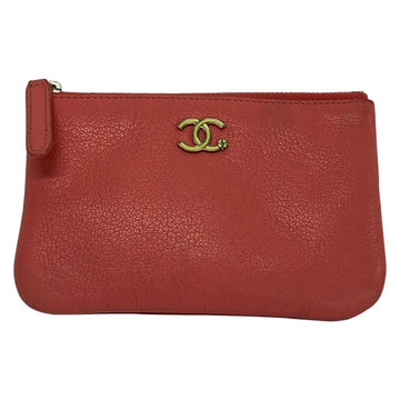 Chanel Cc+ Petite Camellia Pink Leather
