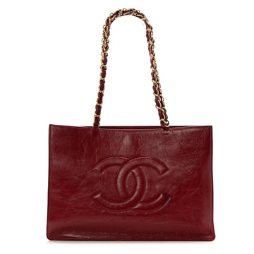 Chanel Shiny Aged Calfskin Shopping Bag