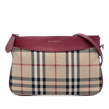 Burberry Haymarket Check Canvas Peyton