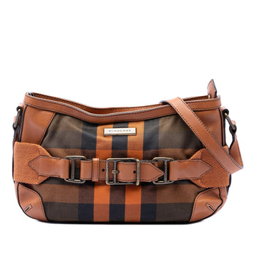 Burberry Mega Check Canvas And Leather