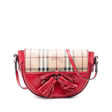 Burberry Patent And Haymarket Check
