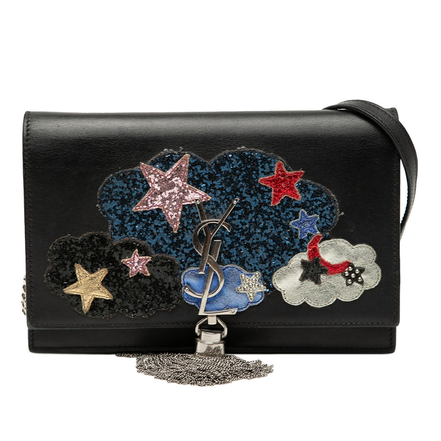 Saint Laurent Calfskin Cloud Star