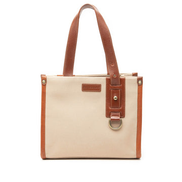 Burberry Canvas Tote Pre-Loved Beige